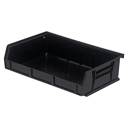 Quantum Storage Systems 7-3/8" x 11" x 3" ULTRA SERIES STACK AND HANG BIN - Black QUS236BK